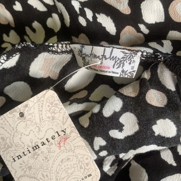 Intimately Free People Bare It All Bodysuit Black Leopard - Picture 9 of 10